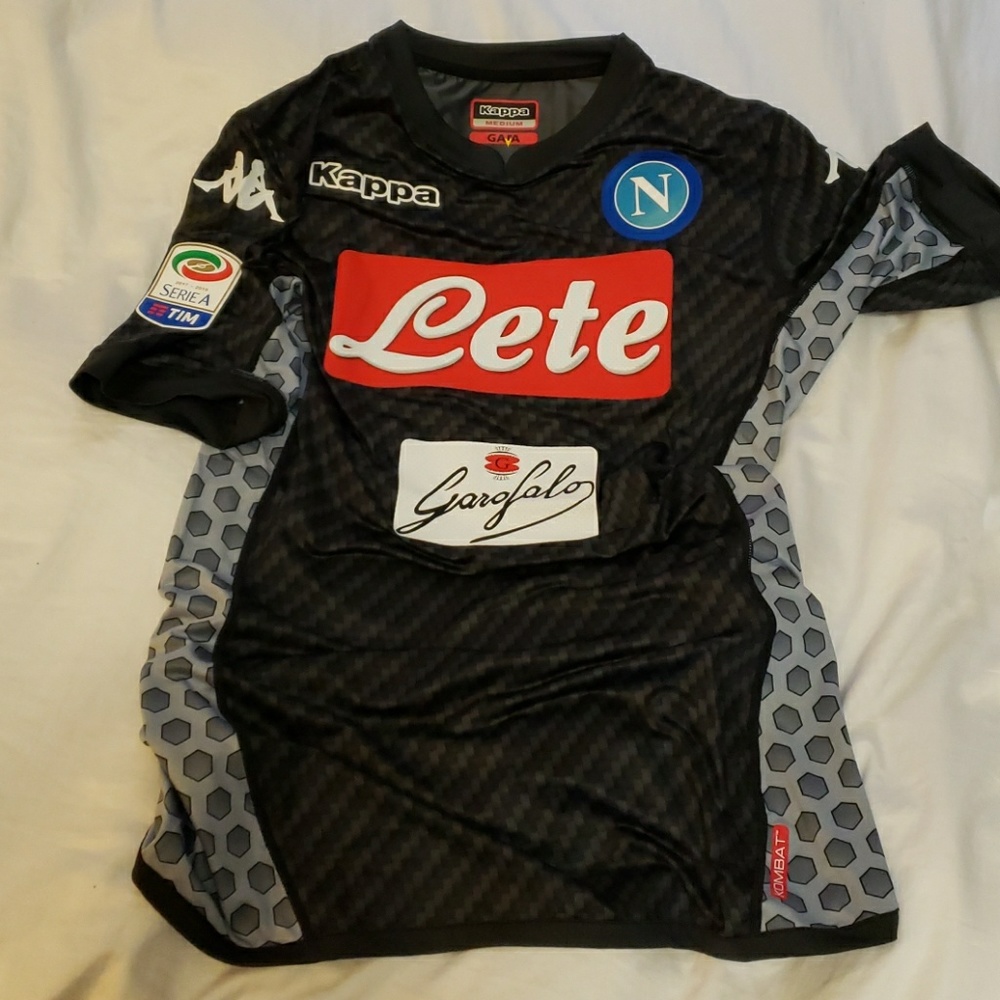 OFFICIAL SSC Napoli 2017/18 "Karbon" Fourth Kit
